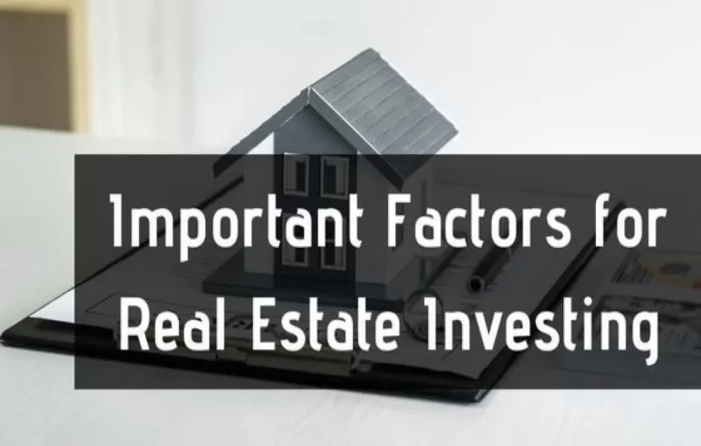 Factors to Consider Before Buying the Property